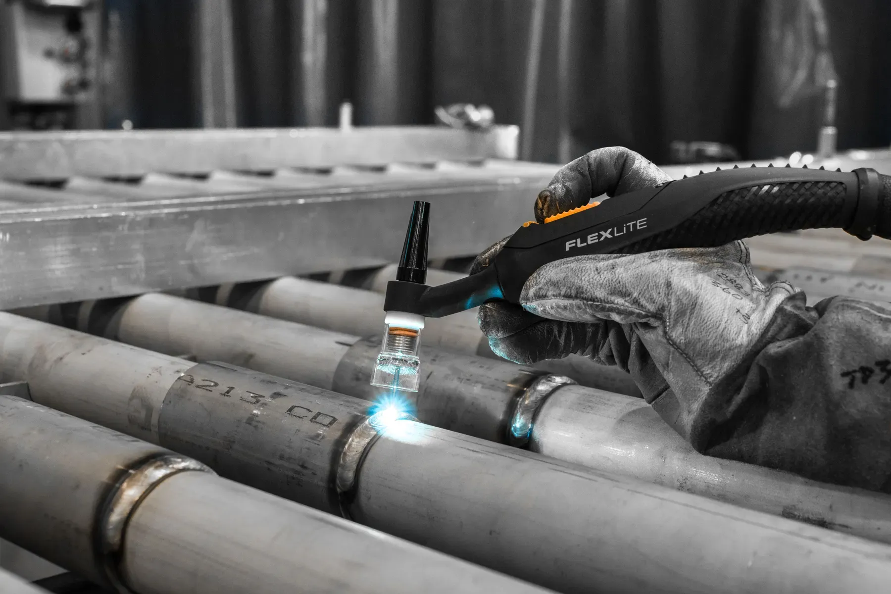 The Flexlite TX torch in use