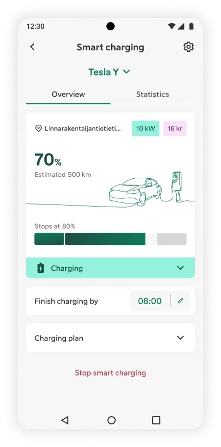Feel Smarter: Overview screen